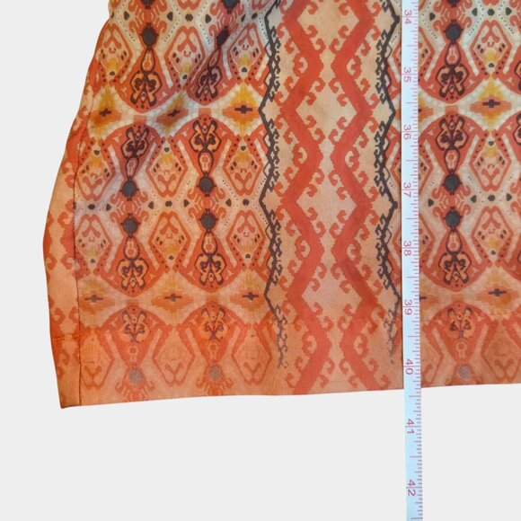 Johnny Was Womens 100% Silk Sleeveless Boho Mini Dress Crochet Back Festival M - Picture 9 of 12